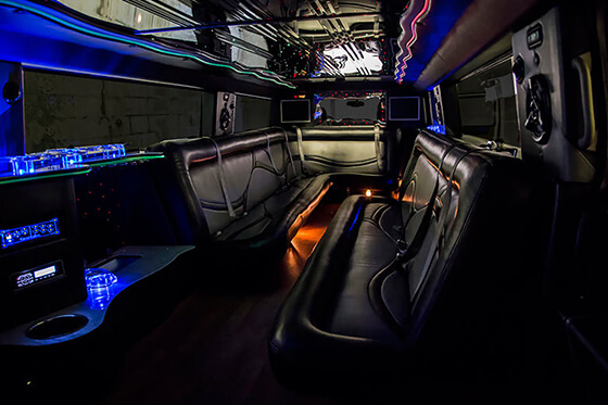 drink cooler on limo