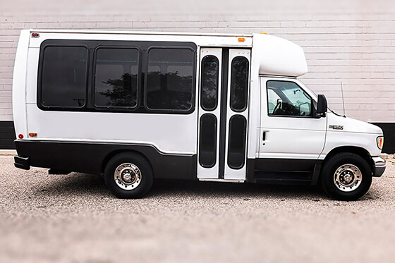 14 passenger limo bus