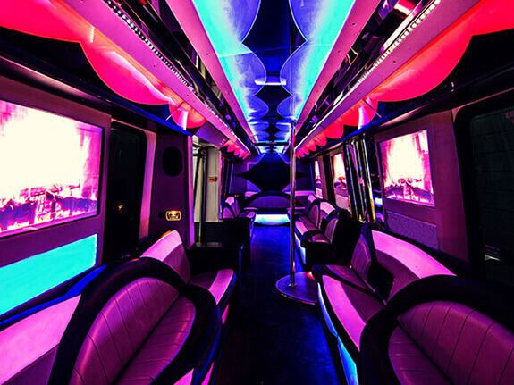 35 passenger party bus