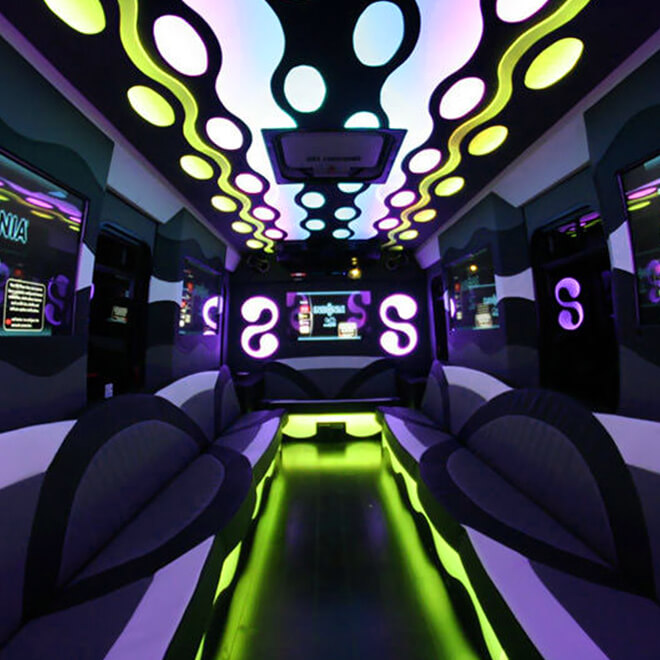 bakersfield party bus rental