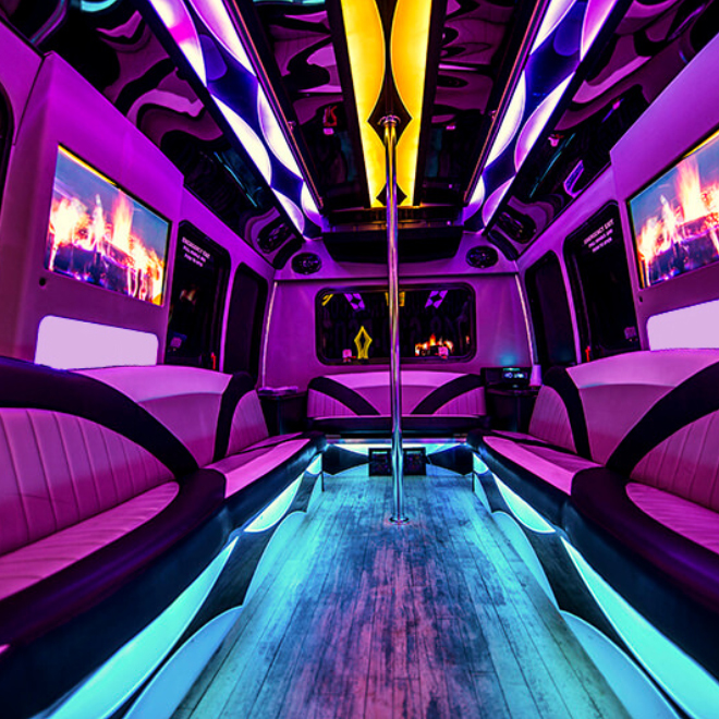 Cleveland party bus