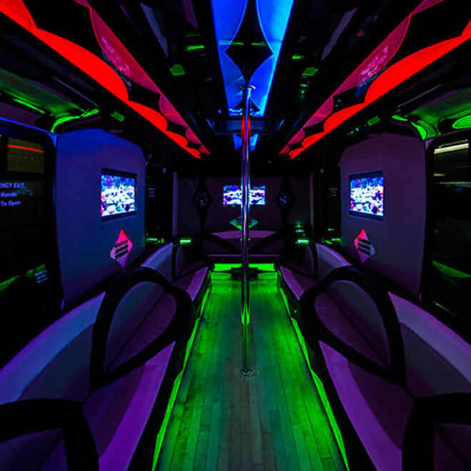 Dallas party bus service