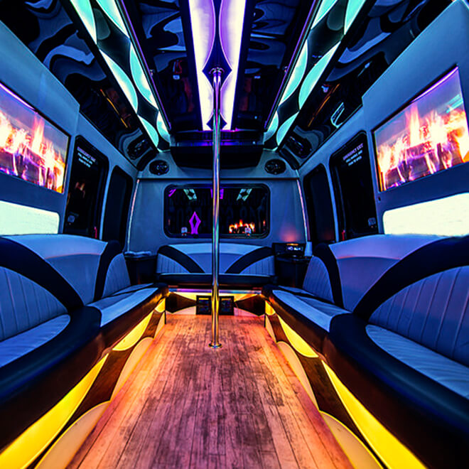 san francisco party bus